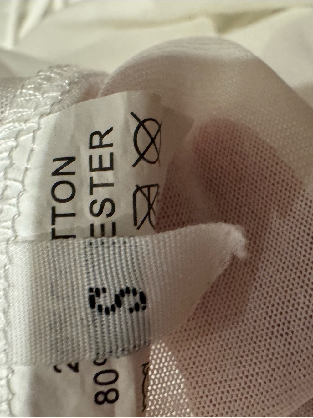 Anthropologie women’s small white sheer top - Picture 6 of 6